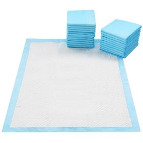 50Pcs Per Set Dog Training Pads Puppy Pee Pads Cat Wee Mats Potty-Train 24in X 18in M (Quantity: 50Pcs)