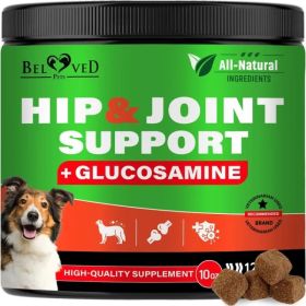 Dog Hip And Joint Supplement Arthritis Pain Relief Treats Glucosamine Chondroitin MSM Soft Chews (Quantity: 1pc)